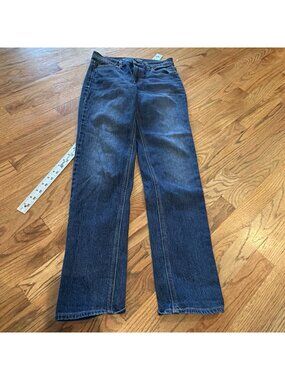 OLD NAVY WOMENS DENIM JEANS MID RISE WOW BOYFRIEND SIZE 0